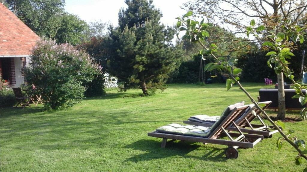Hotel La Bouillerie Gonneville-sur-Mer Exterior foto